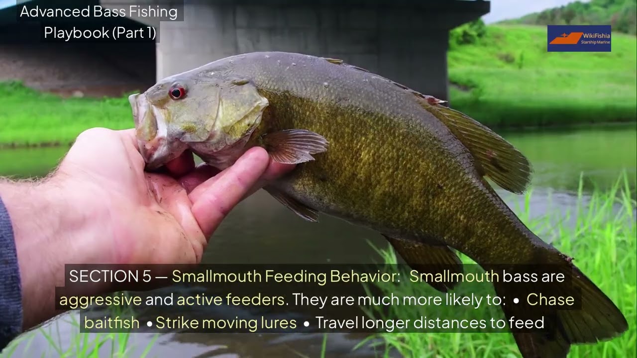 Advanced Bass Fishing Playbook Part 1 Largemouth vs Smallmouth — Behavior, Habitat, Key Differences