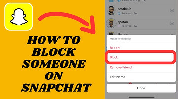 How To Block Someone On Snapchat | Block/Unblock Snapchat Friends