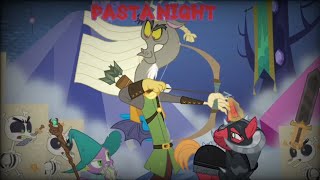 Pasta Night But Spike, Discord And Big Mac Sing It