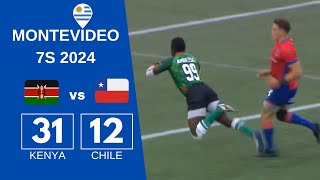 Kenya vs Chile 7s Men Challenger series 2024 Montevideo, Uruguay