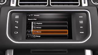 All New Range Rover Sport   Audio Connectivity System iPod