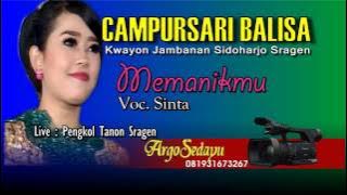 MEMANIKMU Campursari BALISA Sragen Cokek Mania