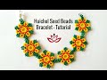 Huichol Seed Beads Bracelet - Tutorial. How To Make Huichol Bracelet?