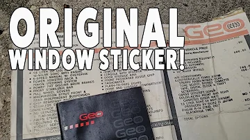 Geo Storm Revival - Original Window Sticker - Episode 2