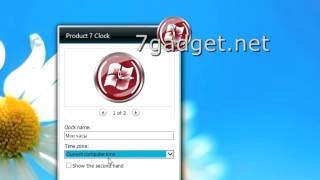 Часы в стиле Windows 7 screenshot 5