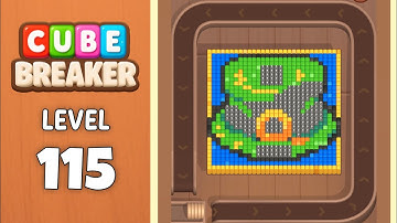 Cube Breaker level 115 solution 