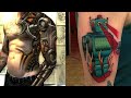 ROBOT Tattoo Compilation 2020 || AMAZING & BEST DESIGNS TATTOOS