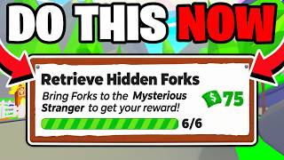 How To FIND ALL 6 HIDDEN FORKS in Adopt Me Roblox