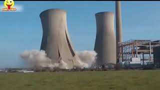 Amazing building and bridge demolition video using explosives!