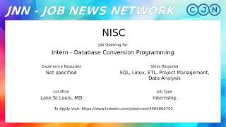 Job News Show 2 | Top 10 Computer Science Internship Jobs | 2026-09-11 screenshot 5