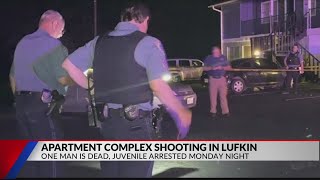Juvenile arrested, man dead after Lufkin apartment complex shooting