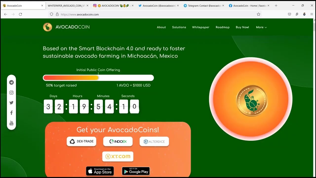 Avocado Coin  Based on the Smart Blockchain 4 0 m4a