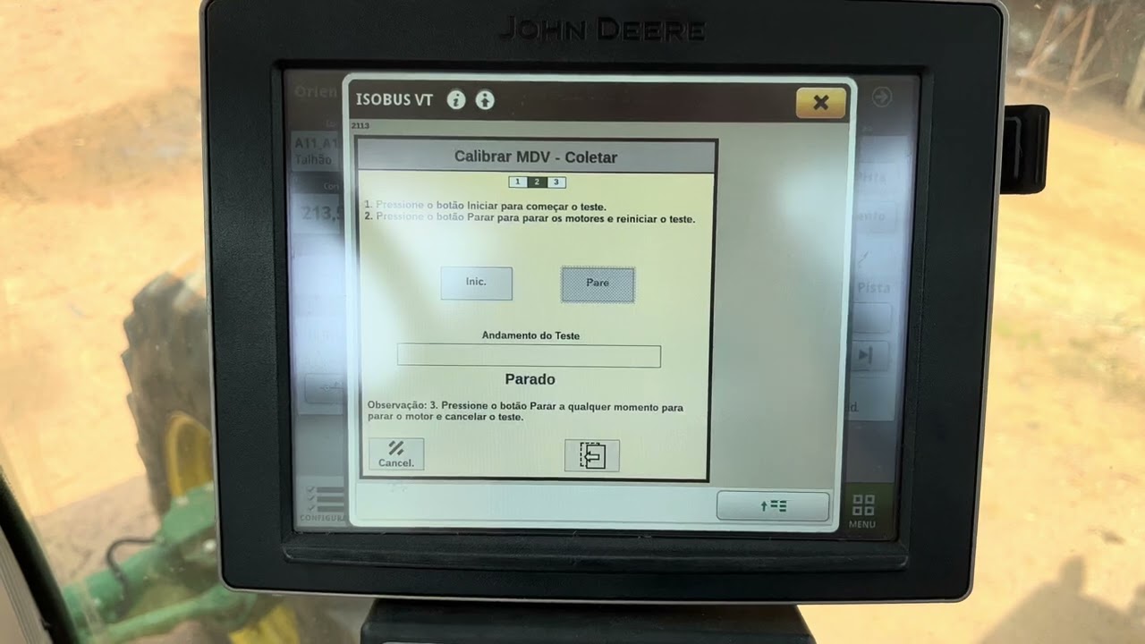 GS4 - Calibração adubo semeadora John Deere 2113
