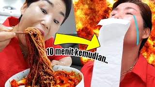 Berani coba mie dingin terpedas di Korea? Cabe mama aja gagal habis..!🙀