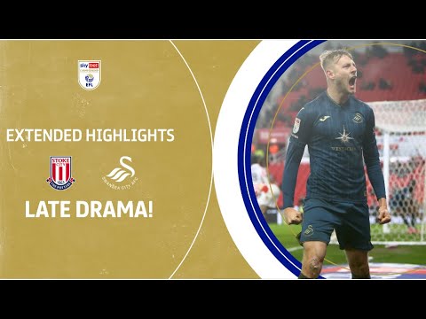 LATE DRAMA! | Stoke City v Swansea City extended highlights