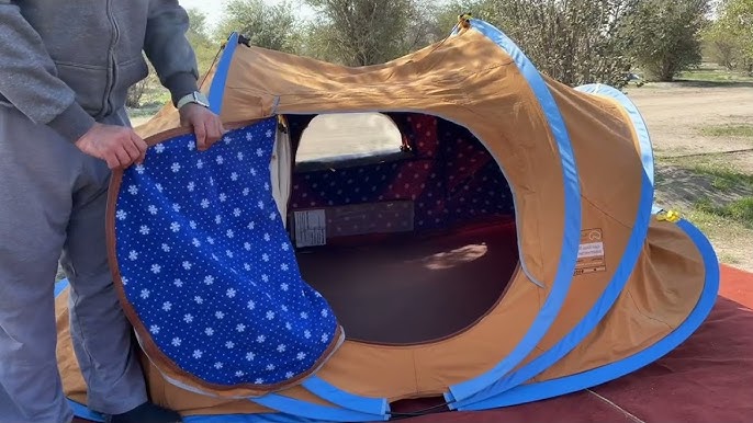تركيب وتسفيط خيمة المبيت الشتوية صغير ٢.٥*١.٥ متر - القاضي للرحلات - YouTube