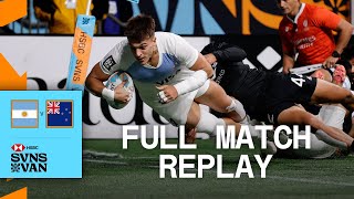 Los Pumas Triumph! | Argentina vs New Zealand | Men's Final - Vancouver HSBC SVNS - Full Match