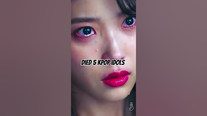 DIED 5 KPOP IDOLS 😢 💔 😭😭🥺