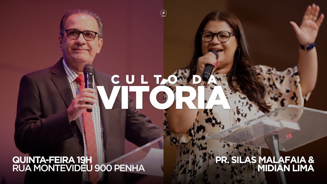 Culto da Vitória | Pr. Silas Malafaia & Midian Lima | DEUS E VOCÊ | 11/11/2021