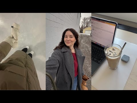 work week vlog: healthy morning routine, grocery shopping + finished 5 weeks of strength training!!!
