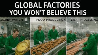 Inside the Industrial Process of Meat Processing and Packaging Plants
