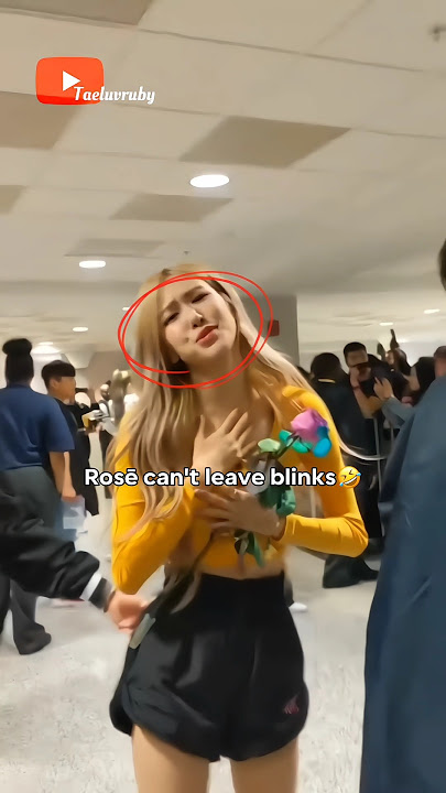 Rosé loves blinks so much😂🎀 #blackpink #jennie #lalisa #jisoo #rosé