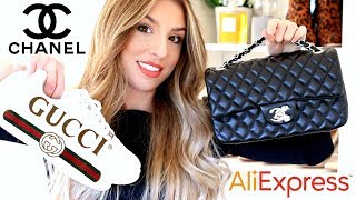 HAUL ZAPATILLAS , NIKE; GUCCI; CHANNEL de IMITACION ALIEXPRESS, ¿MERECE LA -