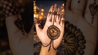 New easy trick Mehndi design #mehndi #hennatatto #shortsviral #hennaart #ytshorts #creativehenna
