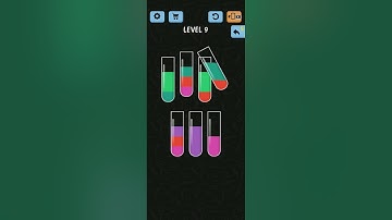 Water Color Sort Walkthrough Gameplay (Level 9)