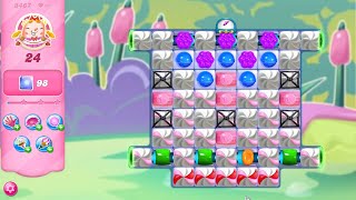 Candy Crush Saga Level 3467 No Boosters New Version