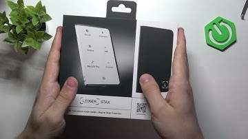 LEDGER Stax Crypto Wallet Unboxing – Wat zit er in de doos?