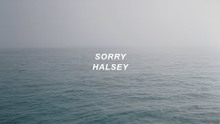 sorry // halsey (lyrics) chords