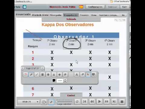 Cálculo de Kappa para dos Observadores Confianilidad 2013 Parte 2 - YouTube