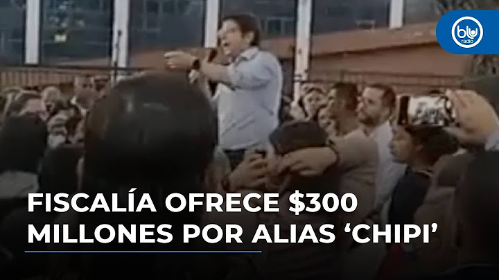 Alias ‘Chipi’ o ‘Costeño’: revelan identidad del presunto autor del atentado contra Miguel Uribe