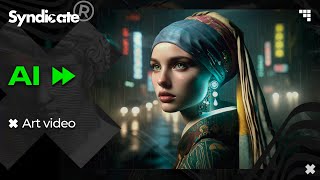 AI art - Girl with a Pearl