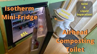 Composting Toilet & Mini Fridge - Promaster 3500 Van Conversion (Part 11) by Cultivating Fire Travel 732 views 1 year ago 12 minutes, 4 seconds