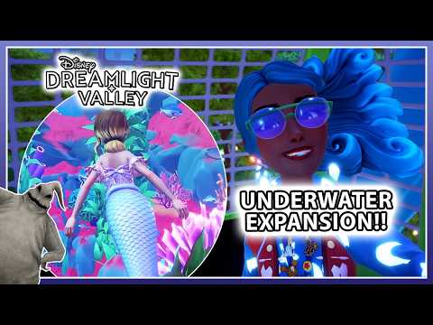 WE'RE GOING UNDERWATER! | Disney Dreamlight Valley D23 Reveals!