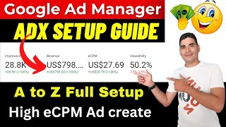 adx ad setup | How Create Adx Ads | google ad manager | ad manager adx setup