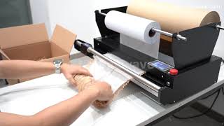 How to dispense honeycomb paper cushion faster๏ผ