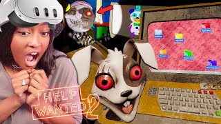 Mask OFF and now things are SCARY and RUIN!! | FNAF VR Help Wanted 2 [4]