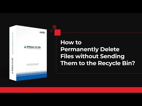 How to Permanently Delete Files from hard drive Without Sending them to Recycle Bin