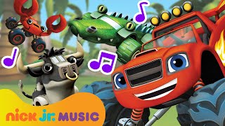 Blaze's Welcome to Animal Island Song! 🐊 Blaze and the Monster Machines | Nick Jr. Music