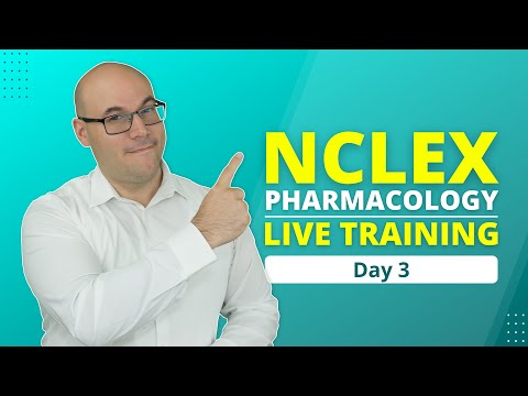 How to PASS the NCLEX Step by Step [Pharmacology 7-Day Training ] Day 3