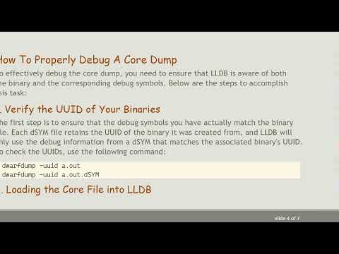 How to Debug Core Dumps with Specific Debug Symbols Using LLDB on macOS