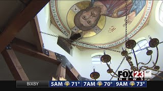 Bixby church struck by lightning in Sunday storm