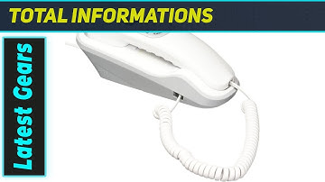 AT&T TR1909 Trimline: The Best Corded Phone for Unbeatable Reliability!