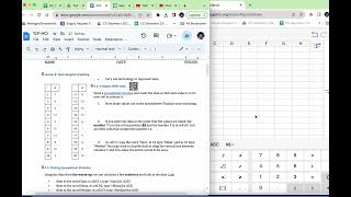 Using geogebra for statistics basics: inserting data