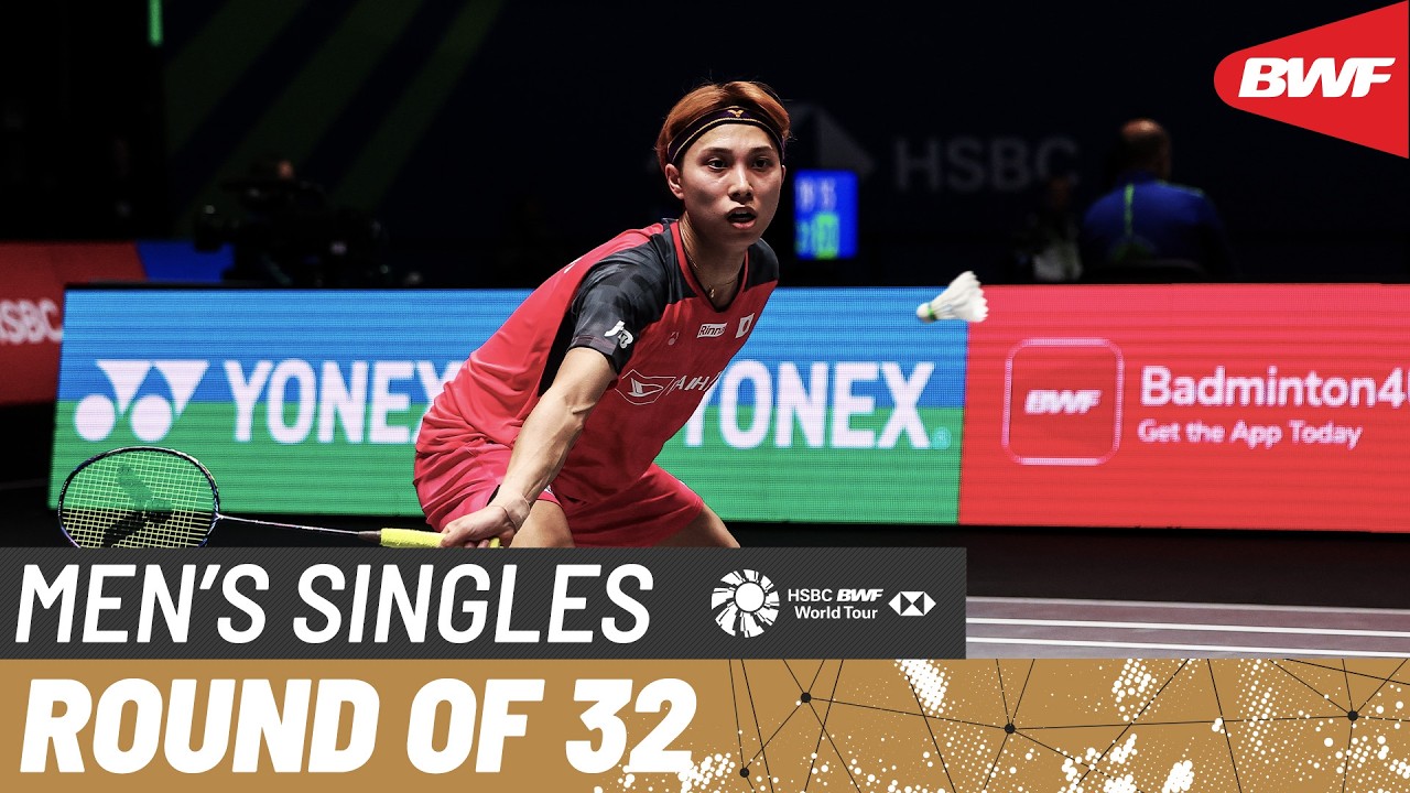 YONEX All England Open 2026 | Loh Kean Yew (SGP) vs Kodai Naraoka (JPN) | R32