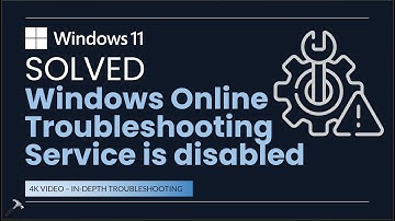 Solved: Windows Online Troubleshooting Service is disabled
