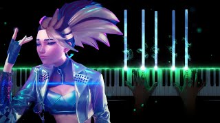 K/DA - THE BADDEST ft. (G)I-DLE, Bea Miller, Wolftyla - piano cover/version